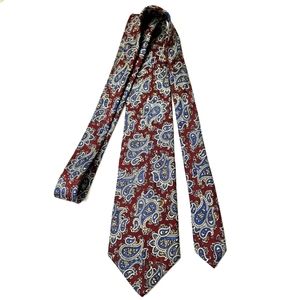 Christian Dior Men's All Silk Paisley Tie